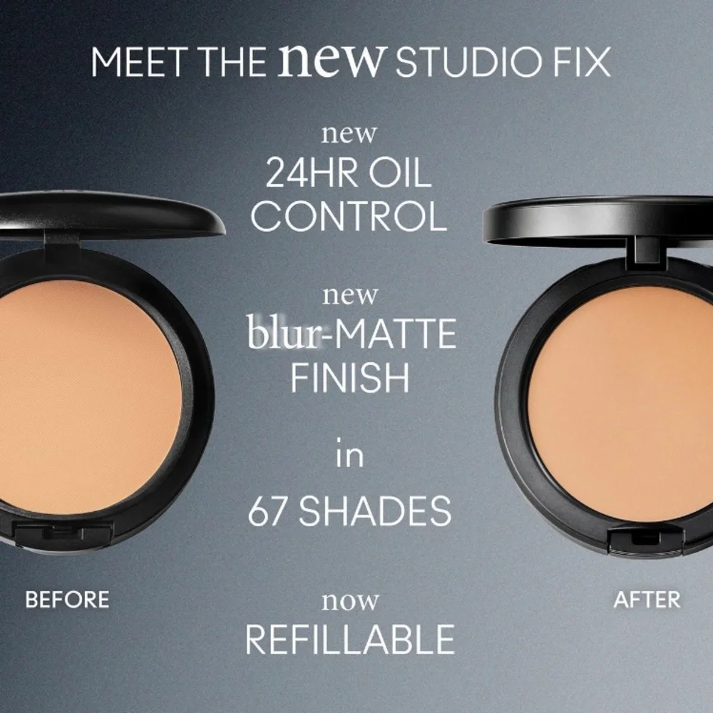 NW10 New Formula MAC Studio Fix Powder Plus Foundation Fair Rosy Brand New Boxed